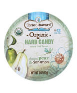 Torie &amp; Howard hard drop Pear and Cinnamon Drops Candy 2 oz tin Case 8 f... - $45.99