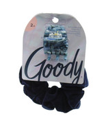 Goody Forever Scrunchie &amp; Claw Clip Bundle  Navy - £4.19 GBP