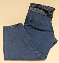 Big Men&#39;s Wrangler Denim Jeans 48x30 Style 13MWZPW Dark Wash - £18.60 GBP