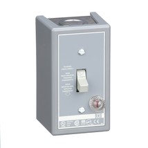 Square D FHP Manual Starter NEMA Type 1 Enclosure Class 2510FG1P, Red Pilot - $99.99