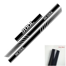 1set Car Body Stickers Hood Bonnet Stripes Decor Decals For  Soul Racing  Stylin - £100.01 GBP
