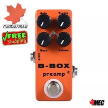 Mosky B-Box Preamp Overdrive Guitar Effect Pedal True Bypass CA - $32.80