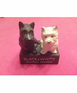 Collectible 1950&#39;s Black &amp; White Scotch Whisky Ad Buchanan Dog Figure, E... - $116.25 CAD