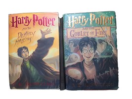 Harry Potter and the Deathly Hallows &amp; Goblet of Fire J. K. Rowling Books Bundle - £19.65 GBP