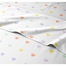 Heart Sheet Set - Girls Sheets - Kids Sheets - Twin Size Kids Sheets - T... - £41.08 GBP