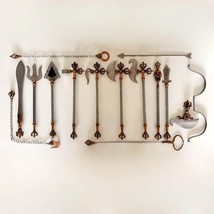 Tibetan Buddhist Ceremonial Tantric Ritual Complete Objects 12&quot; - Made i... - $599.99