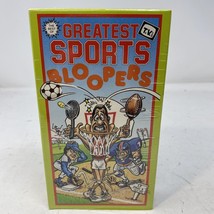 Greatest Sports Bloopers VHS 1993 Brand New / Sealed - £5.46 GBP