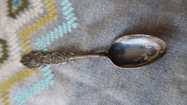 Antique Silver 1893 Columbian Exposition Souvenir Spoon 4.5&quot; - £30.25 GBP