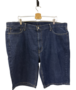 Levi&#39;s 541 Men&#39;s Denim Shorts Size 42 Blue Classic Fit Solid Fashion Casual - €19,52 EUR