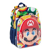 Nintendo Super Mario Backpack 17 inch Standard Size with Laptop Sleeve - £19.08 GBP