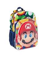 Nintendo Super Mario Backpack 17 inch Standard Size with Laptop Sleeve - £18.92 GBP