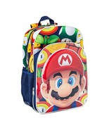 Nintendo Super Mario Backpack 17 inch Standard Size with Laptop Sleeve - £19.14 GBP