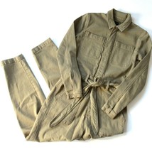 NWT Joe&#39;s Jeans Rika Jumpsuit in Uniform Belted Cotton Denim Boilersuit XS $278 - £73.18 GBP