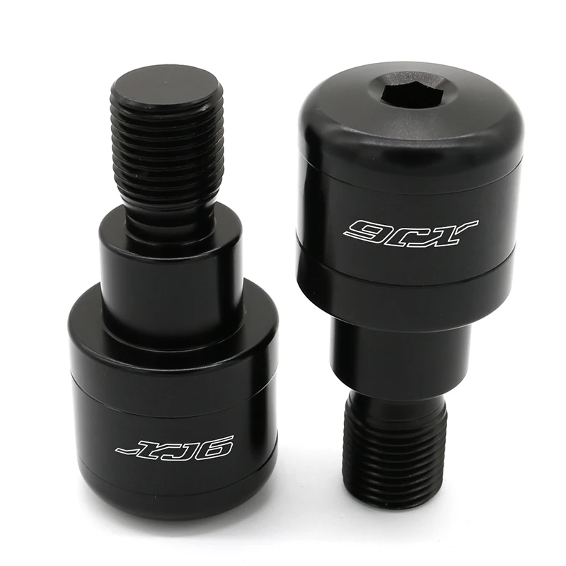 Motorcycle Handlebar Grips Handle Bar End Plugs Cap Covers Fit For Yamaha XJ 6 / - £17.49 GBP