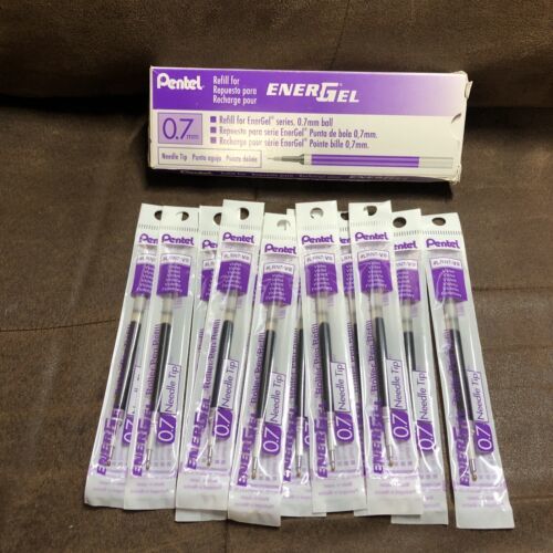 Pentel Refill Ink for Energel 0.7Mm Needle Tip Liquid Gel Pen, Pack of 12, Viole - $14.84