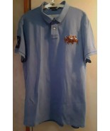 Polo Ralph Lauren Men’s Triple Pony #3 Polo Shirt Buttons Blue XL Custom... - $525.58 MXN