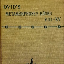Ovid&#39;s Metamorphoses VIII-XV 1901 Victorian Mythology Volume 2 Antique E74 - £23.58 GBP