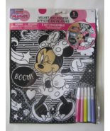 Disney Junior Minnie Velvet Fun Art Poster Go For It 8&quot;x10&quot; W/5 Colorful... - £4.69 GBP