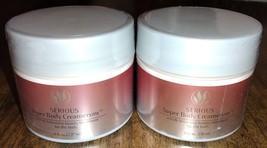 2pc Serious Skin Care Super Body Creamerum 8 Fl Oz New Sealed Serum Hydration - £35.65 GBP