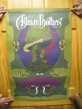 The Allman Brothers Poster Dreams Promo Artistic Psychedelic Mushroom - £1,728.35 GBP