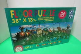 The Great Kettle Train Floor Puzzle FX Schmid New Sealed In Box Ages 3-7  - $9.90