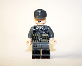 YY Minifigure Building Custom German soldier with cap WW2 Army - £5.24 GBP