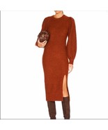 Rag and Bone Liana Sweater Dress in Rust Size L - £109.67 GBP
