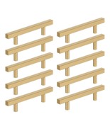 Lot of 10 Amerock BP37176CZ Bar Pulls (Square) 3-3/4 in -96 mm Champagne... - $48.93 CAD