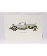 1931 Cadillac V16 Art Poster Print type 16&quot; x 12&quot; - $30.55 CAD