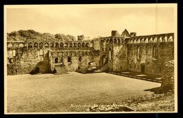 Vintage Souvenir Postcard Bishops Palace Ruins St Davids Wales United Ki... - £8.50 GBP