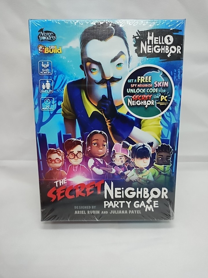Hello Neighbor The Secret Neighbor Party Game Sealed - $11.87