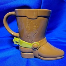 Disney • Pixar: Toy Story Woody Cowboy Boot 18 oz Sculpted Ceramic Mug C... - £22.08 GBP