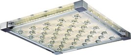 Trans Globe Lighting MDN-1261 1 Light 24&quot; Wide LED Flush Mount Ceiling - $7,786.38 MXN