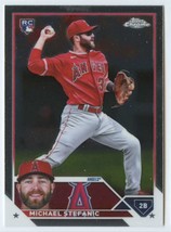 2023 Topps Chrome #138 Michael Stefanic NM-MT RC Rookie Angels ID:59325 - $1.67