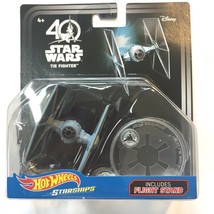 Disney Hot Wheels Star Wars Starships 40Th Anniversary Tie Fighter - £10.03 GBP