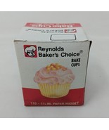 Reynolds Baker&#39;s Choice Cupcake Cups VTG 1980s 80s 90s 1990s Prop Kitche... - £23.29 GBP
