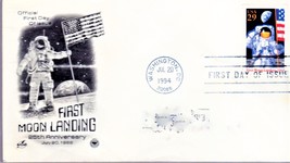 U S Stamps  U. S.  First Day of Issue - First Moon Landing  - £4.70 GBP