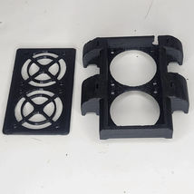 Dual 40mm Motor Cooling Fan Mount for Traxxas X-Maxx 6s &amp; 8s 40x40 twin fan - $24.49