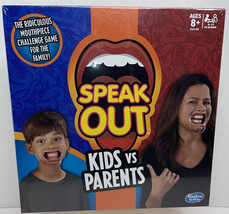 Hasbro Speak Out Kids Vs Parents Game Factory Sealed Game Night Fun 4-10 Players - £7.77 GBP