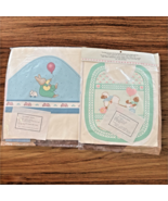 Daisy Kingdom Pull Toy Parade Bib Kit 7014 &amp; Honey Bunny Bath Towel Hood... - $14.70