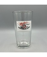 Miller Brewing Company Milwaukee Beer 16 Oz. Clear Pint Glass Wisconsin - £7.81 GBP