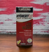 HYDROXYCUT NON-STIMULANT Lose Weight Apple Cider 72 Capsules Supplement ... - $9.79