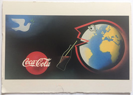 World Peace Postcard, By Jean Carlu, Circa 1950 (Coca-Cola, 1996) USED - £2.33 GBP
