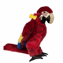 Folkmanis Scarlet Red Blue Yellow Realistic Large Macaw Bird Hand Puppet... - $26.93