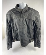 Men&#39;s River Road Black Biker Motorcycle Jacket Size 2XL - $49.99