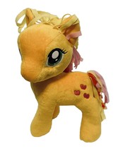 My Little Pony Applejack Plush Yellow with Apples Stuffed Animal Toy 13&quot; - £13.42 GBP