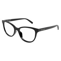 SAINT LAURENT SL504 001 Black/Clear Eyeglasses New Authentic - £108.71 GBP