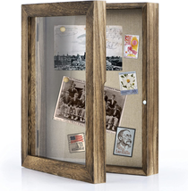 Love-Kankei Shadow Box Frame 8X10 Shadow Box Display Case with Linen Back Memora - £22.86 GBP