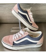 Vans Unisex Shoes Old Skool Chalk Pink/Vintage Indigo US Mens Size 5 Wom... - £20.44 GBP