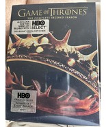 Game of Thrones The Complete Second Season 2 NEW SEALED (Blu-ray &amp; DVD S... - $285.54 MXN